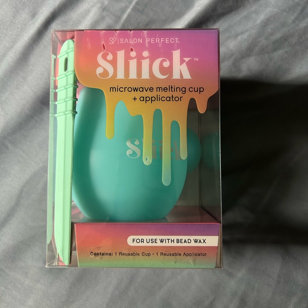 Salon Perfect Sliick Melting Cup with Applicator and wax beads